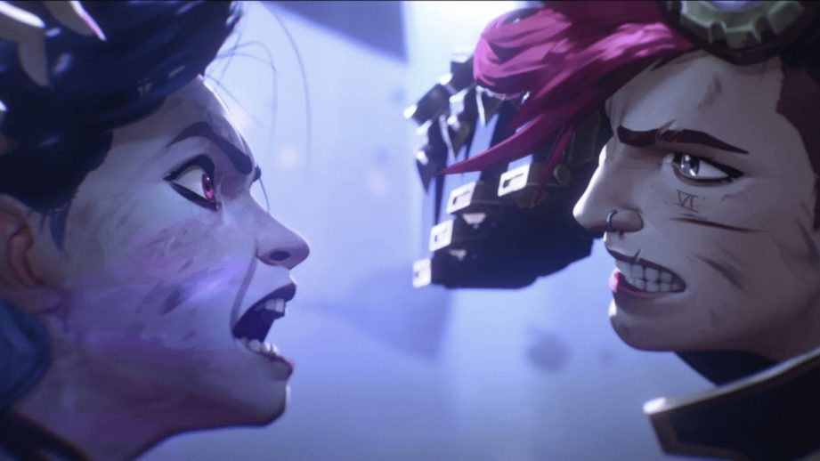 Vi and Jinx from Arcane Season 2 trailer.