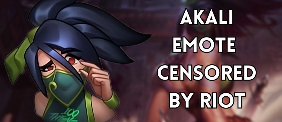 Akali emote in League of Legends