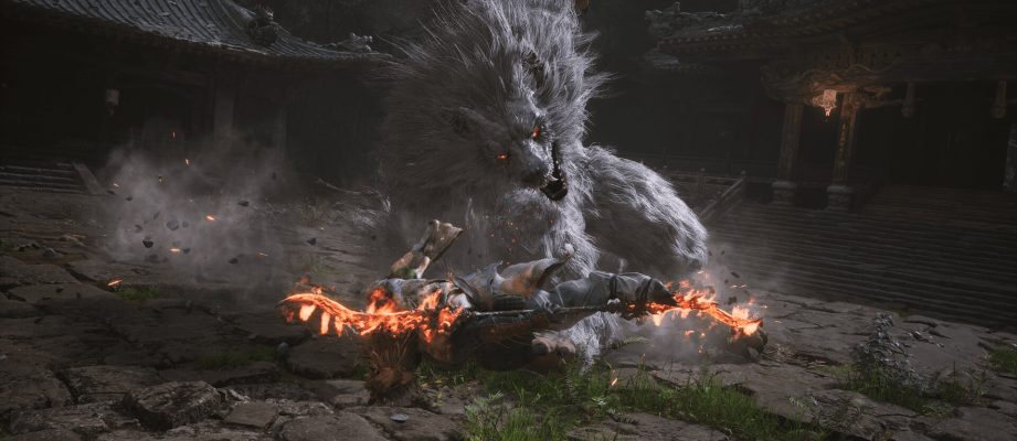 Wolf boss in Black Myth Wukong