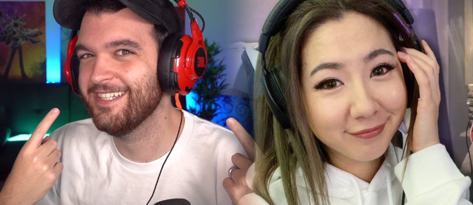 NoahJ456 and Fuslie in split photo