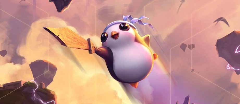 Pengu with sword LoL