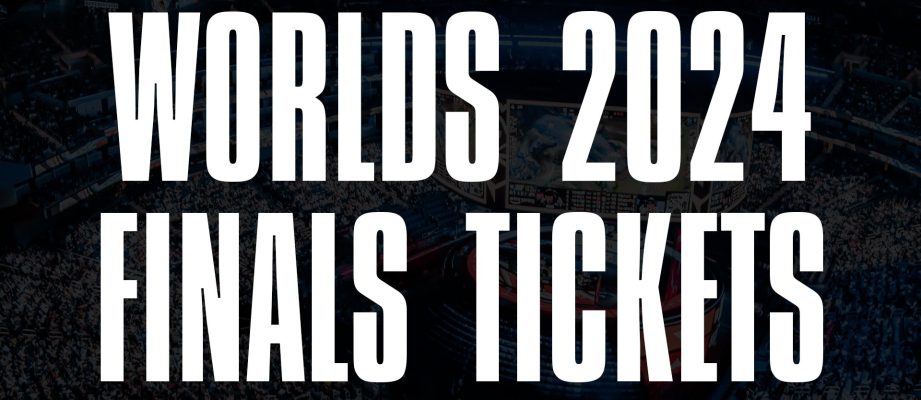 Tickets for Worlds 2024