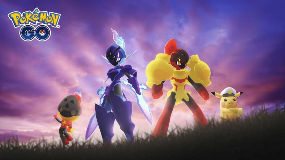 Charcadet, Armarouge, and Ceruledge in Pokemon GO.