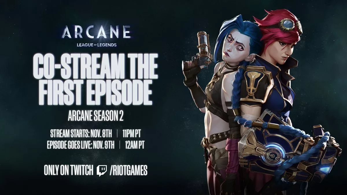 Arcane Season 2 Twitch DRops