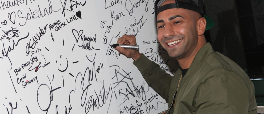 FouseyTube writing on whiteboard