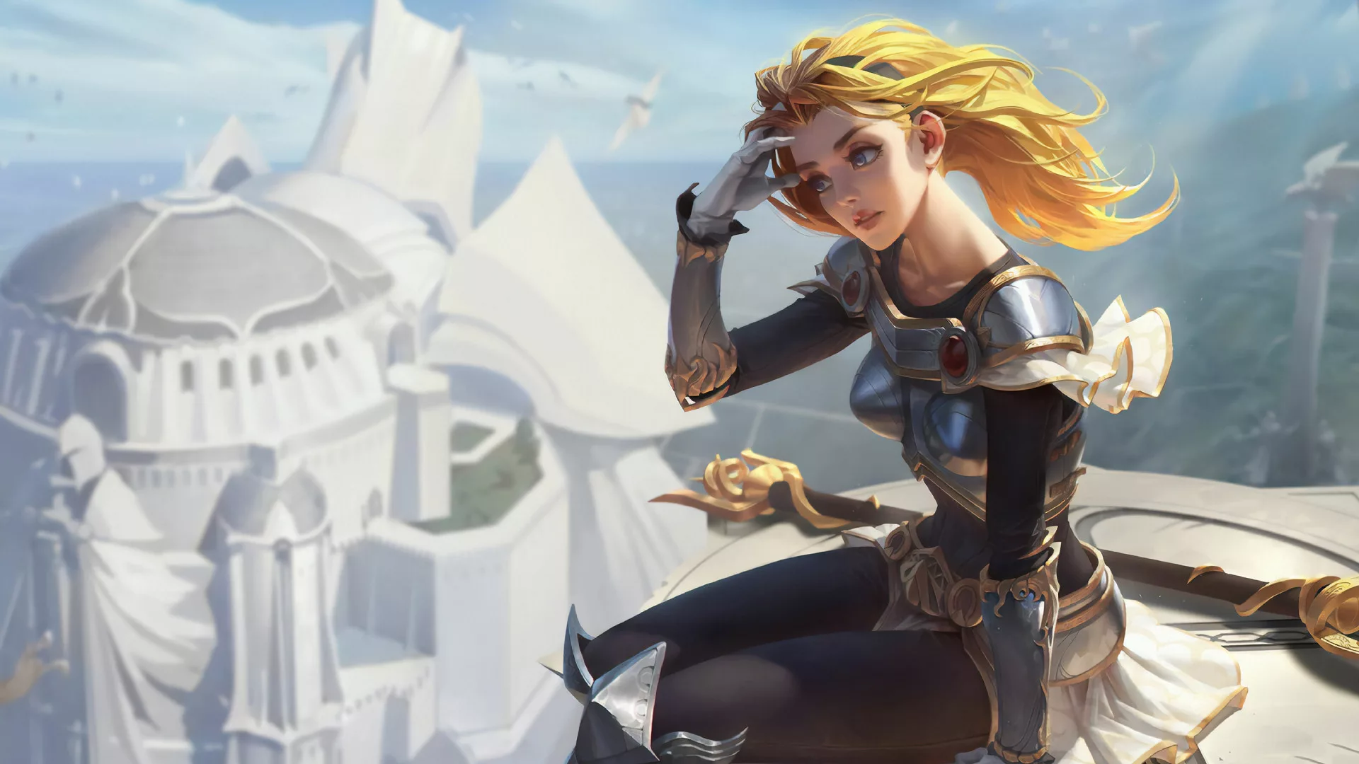 Lux in Demacia League of Legends