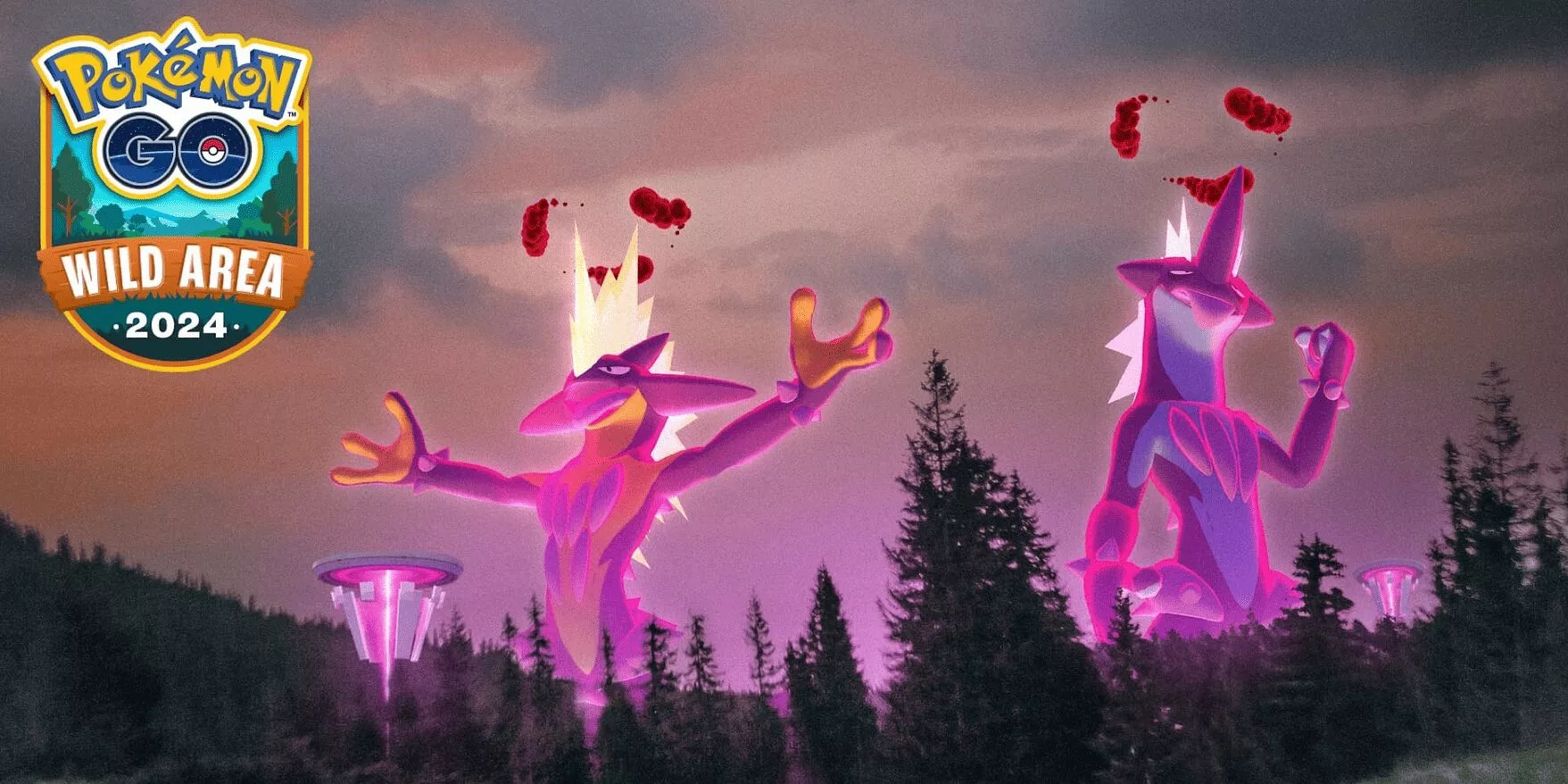 Gigantamax Toxtricity in Pokemon GO.