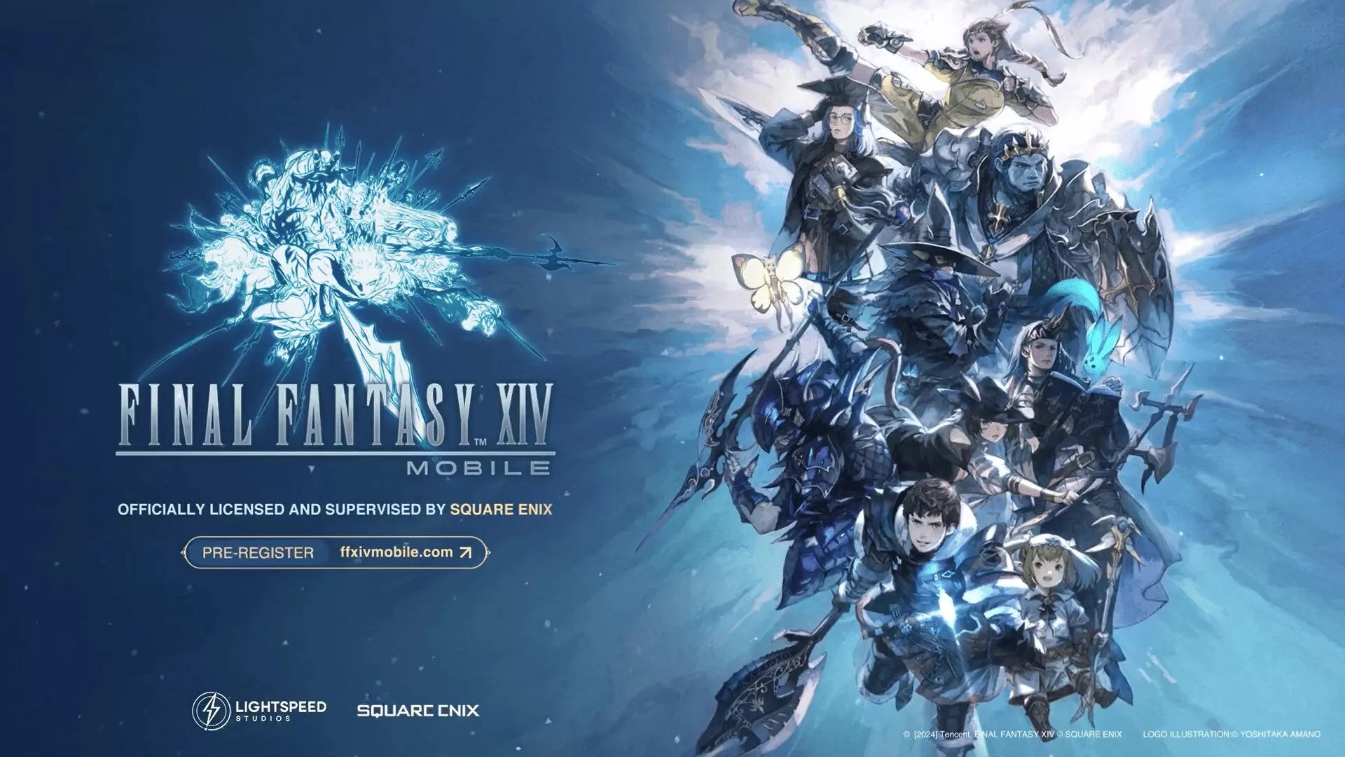 FF14 mobile game official page.