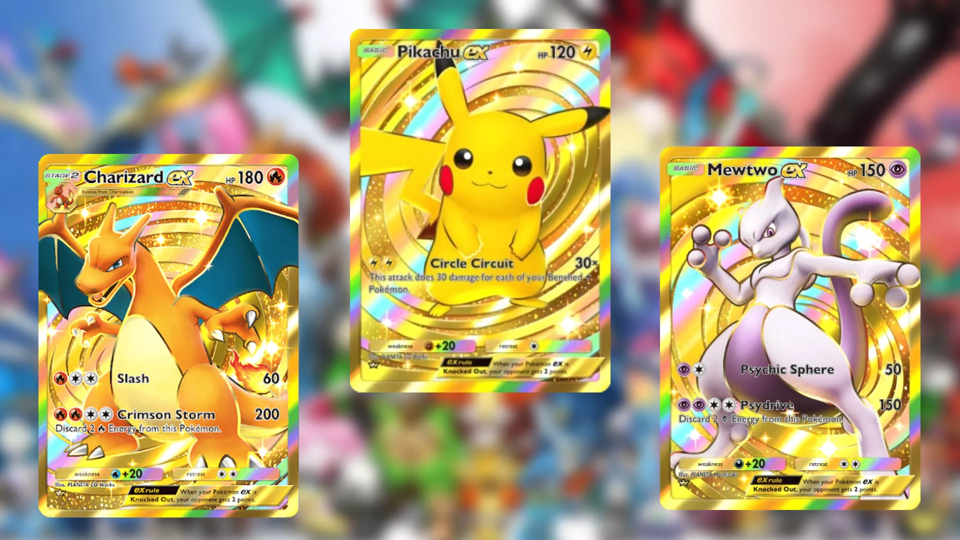 Rares in Pokemon Pocket TCG