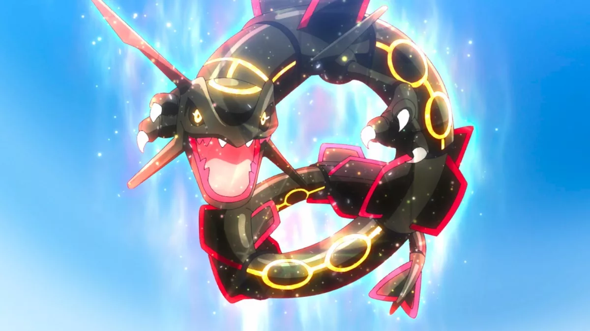 shiny rayquaza pokemon