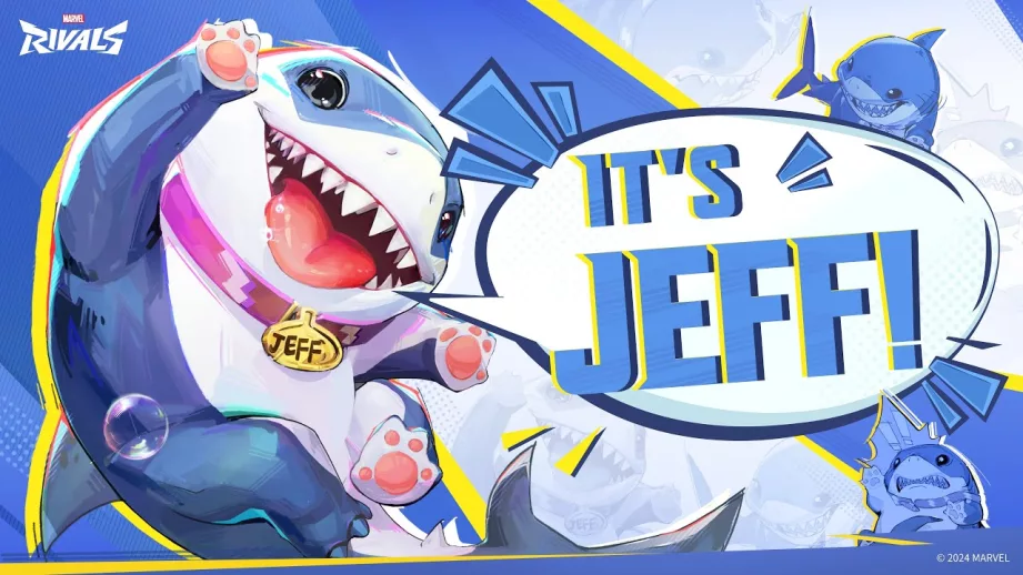 Jeff, the Land Shark Marvel Rivals Guide Cover