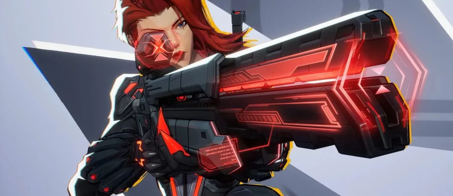 marvel rivals black widow art