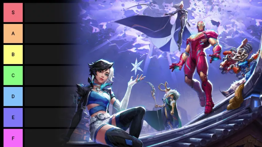 Marvel Rivals tier list image
