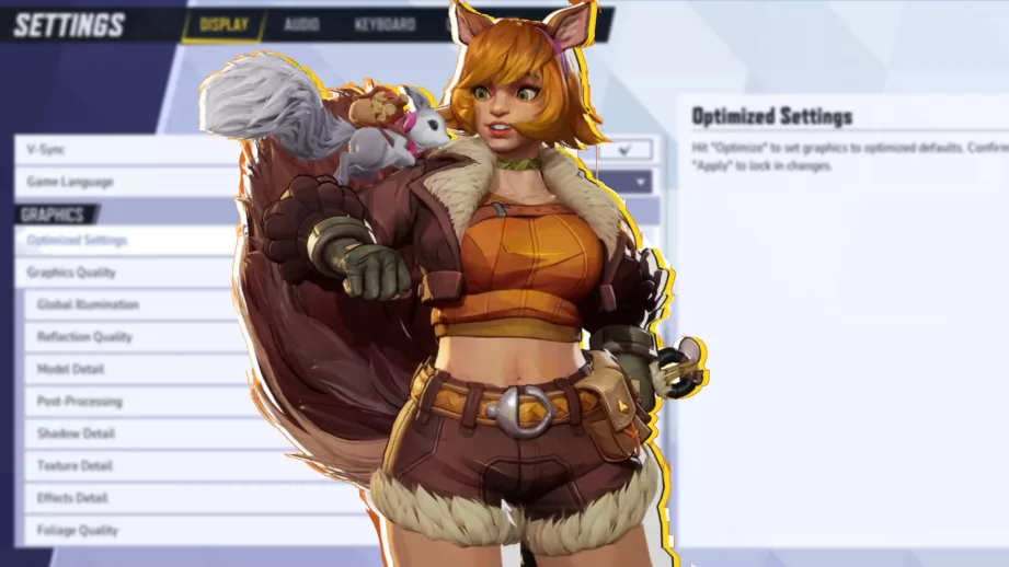 Squirrel Girl low fps fix settings Marvel Rivals