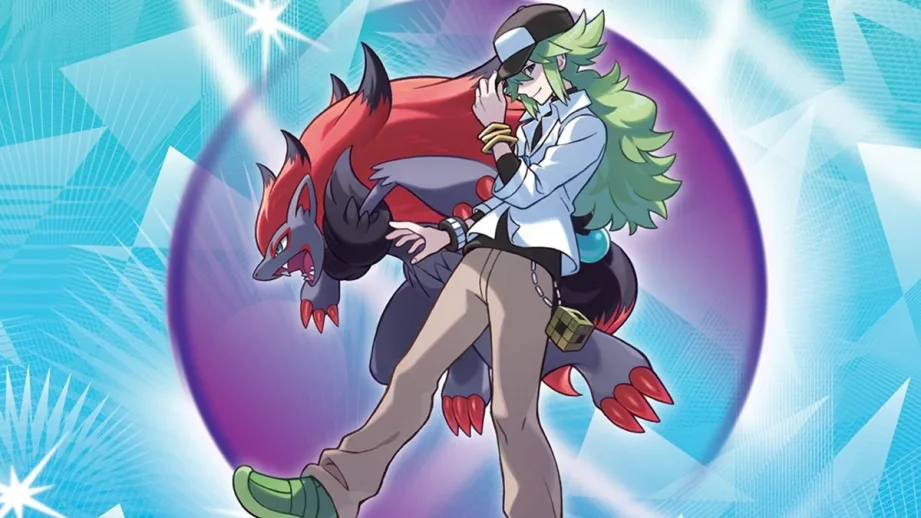 n's zoroark pokemon tcg art