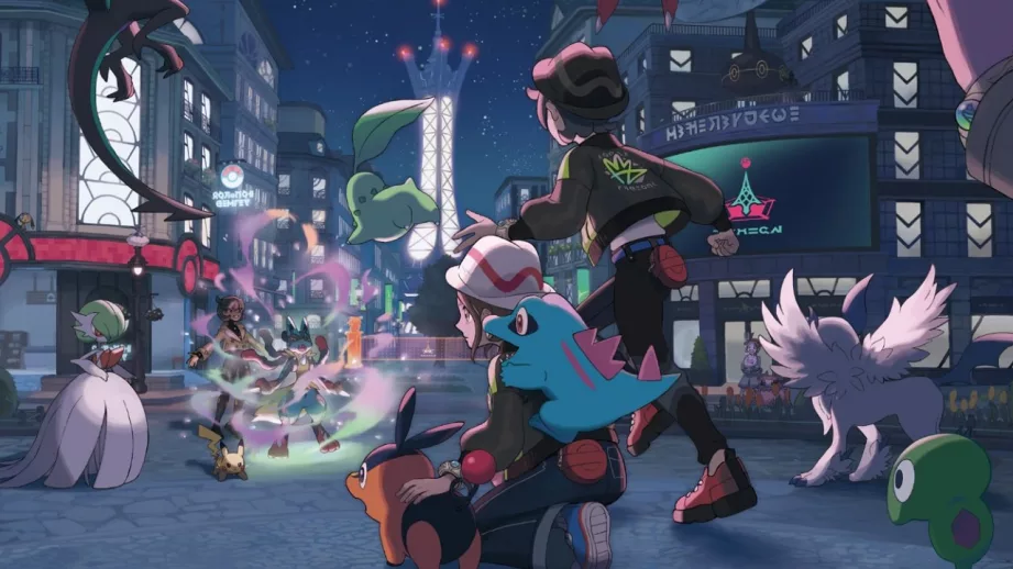 pokemon legends z-a art