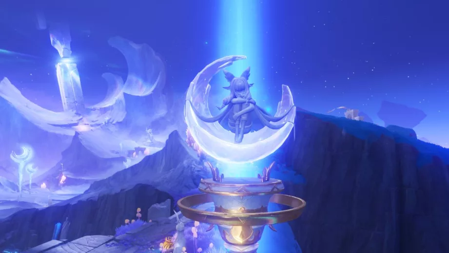 statue of the new moon nod-krai