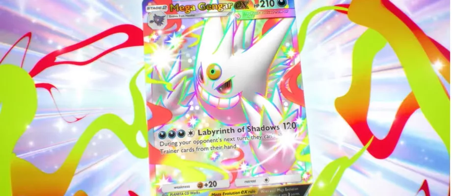 Mega Gengar ex is one of the best cards known to be coming to Mega Shine so far.