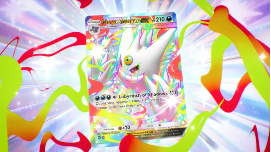 Mega Gengar ex is one of the best cards known to be coming to Mega Shine so far.