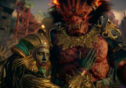 Sekhmet and Begtse in God of War Laufey