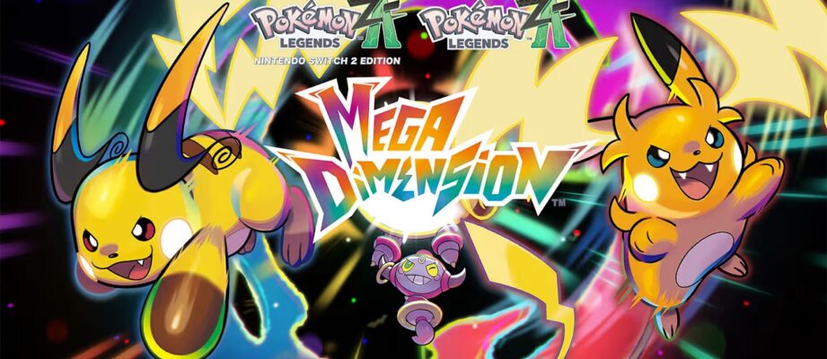 pokemon legends za mega dimension title art