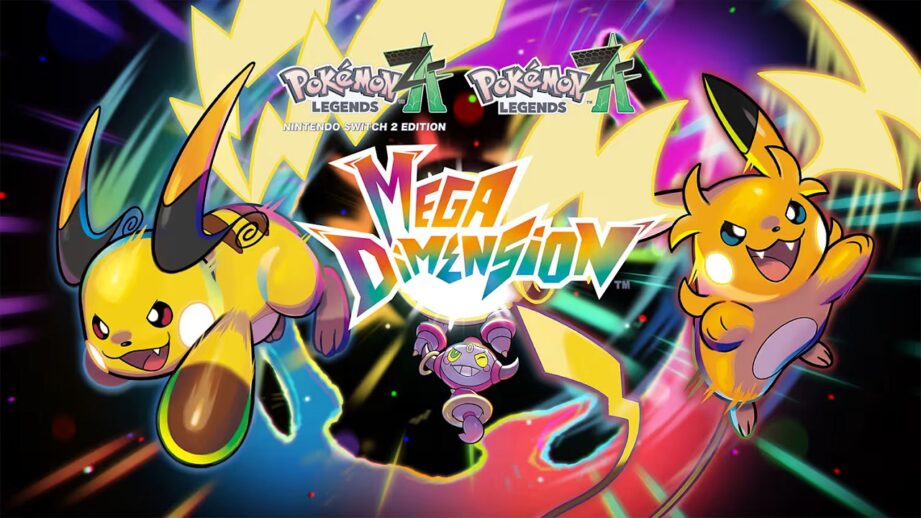 pokemon legends za mega dimension title art