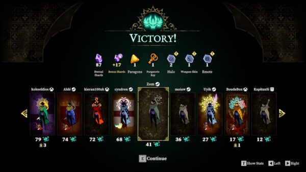 Completing a run in 33 Immortals
