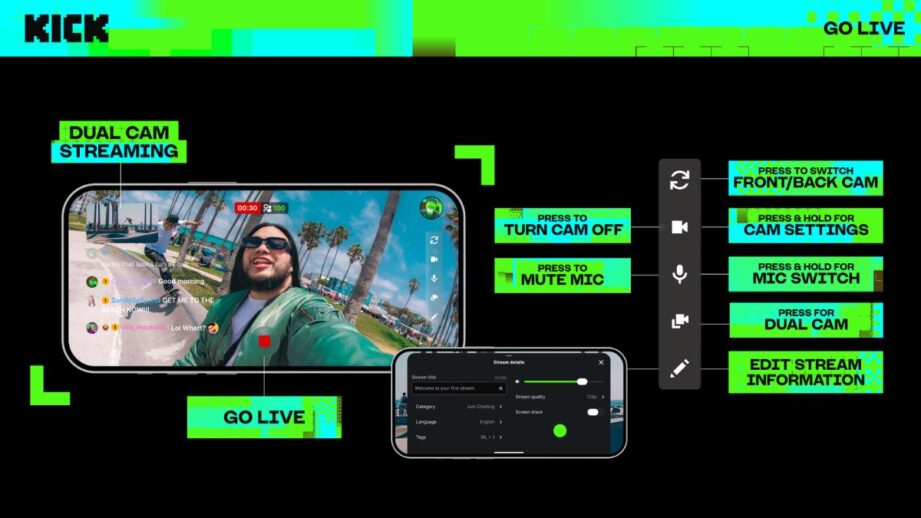 kick go live