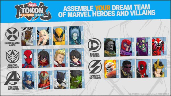 marvel tokon cast